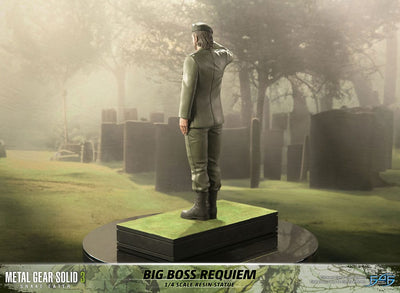 Metal Gear Solid 3: Snake Eater Statue 1/4 Big Boss Requiem 55cm - Scale Statue - First 4 Figures - Hobby Figures UK
