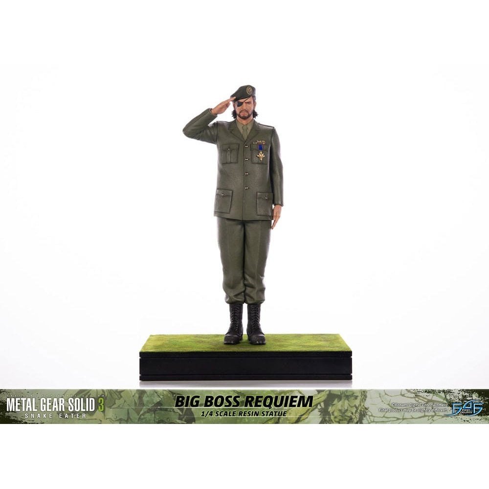 Metal Gear Solid 3: Snake Eater Statue 1/4 Big Boss Requiem 55cm - Scale Statue - First 4 Figures - Hobby Figures UK