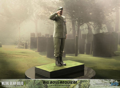 Metal Gear Solid 3: Snake Eater Statue 1/4 Big Boss Requiem 55cm - Scale Statue - First 4 Figures - Hobby Figures UK