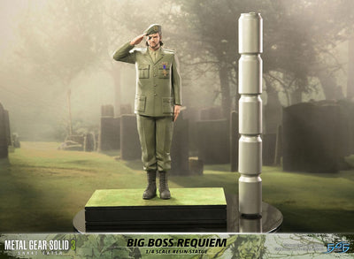 Metal Gear Solid 3: Snake Eater Statue 1/4 Big Boss Requiem 55cm - Scale Statue - First 4 Figures - Hobby Figures UK