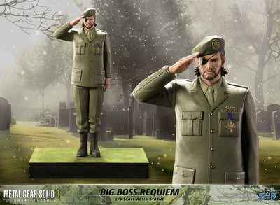 Metal Gear Solid 3: Snake Eater Statue 1/4 Big Boss Requiem 55cm - Scale Statue - First 4 Figures - Hobby Figures UK