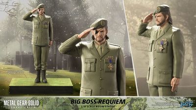 Metal Gear Solid 3: Snake Eater Statue 1/4 Big Boss Requiem 55cm - Scale Statue - First 4 Figures - Hobby Figures UK