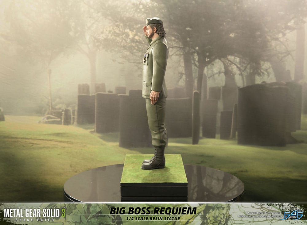 Metal Gear Solid 3: Snake Eater Statue 1/4 Big Boss Requiem 55cm - Scale Statue - First 4 Figures - Hobby Figures UK
