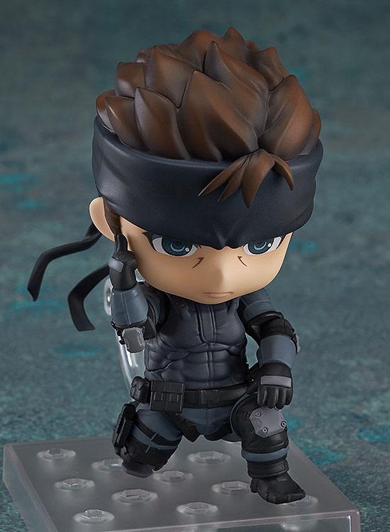 Metal Gear Solid Nendoroid Action Figure Solid Snake (re-run) 10cm - Action Figures - Good Smile Company - Hobby Figures UK