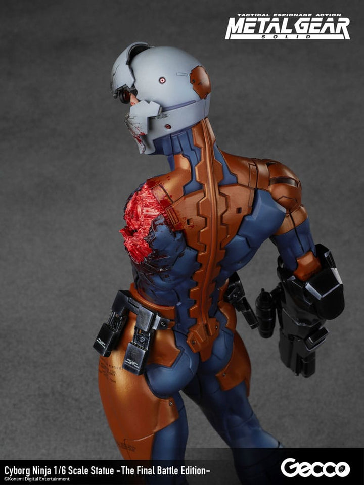 metal gear ninja Metal Gear Solid Statue 1/6 Cyborg Ninja The Final Battle Edition 30cm – Hobby Figures