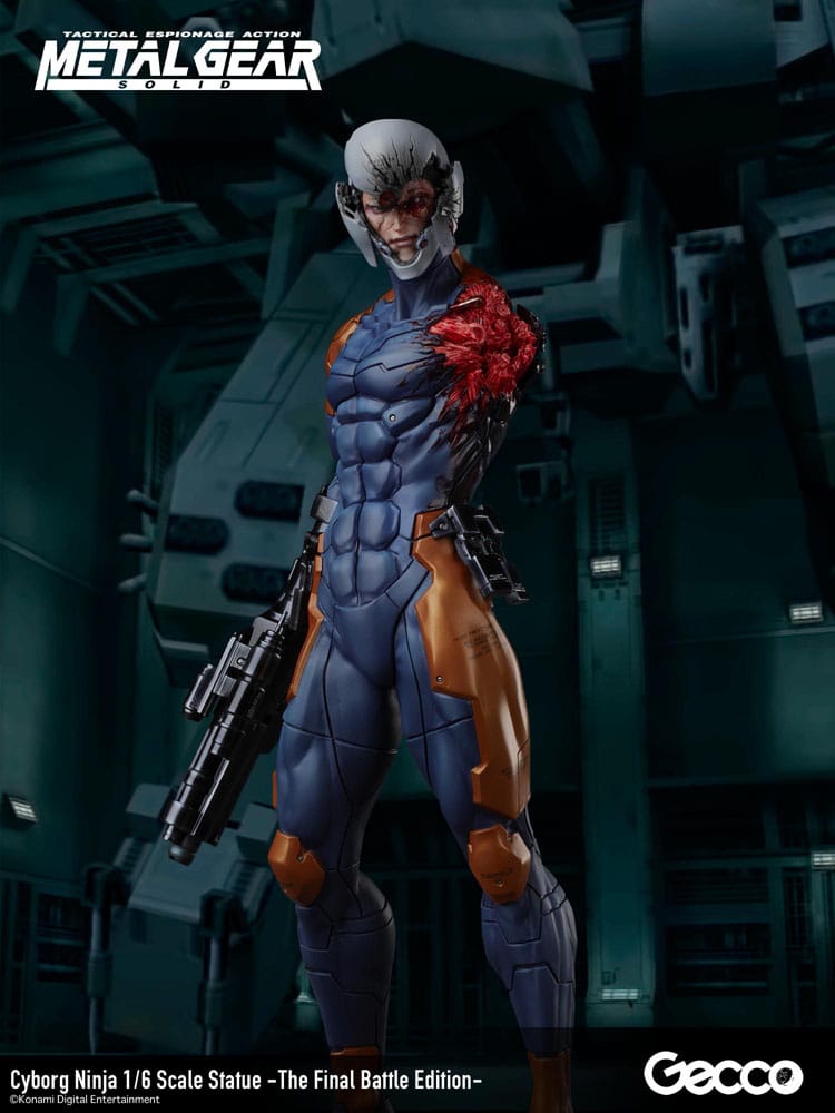 Metal Gear Solid Statue 1/6 Cyborg Ninja The Final Battle Edition 30cm - Scale Statue - Gecco - Hobby Figures UK