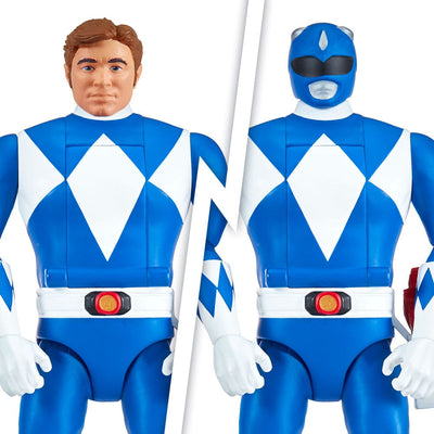 Mighty Morphin Power Rangers Action Figure Auto-Morphin Blue Ranger 12cm - Action Figures - Playmates - Hobby Figures UK