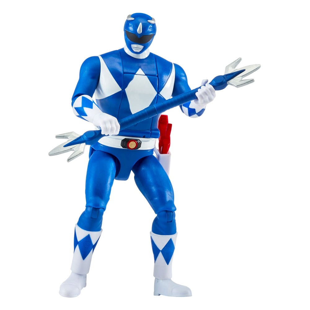Mighty Morphin Power Rangers Action Figure Auto-Morphin Blue Ranger 12 ...