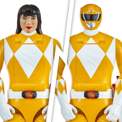 Mighty Morphin Power Rangers Action Figure Auto-Morphin Yellow Ranger 12cm - Action Figures - Playmates - Hobby Figures UK