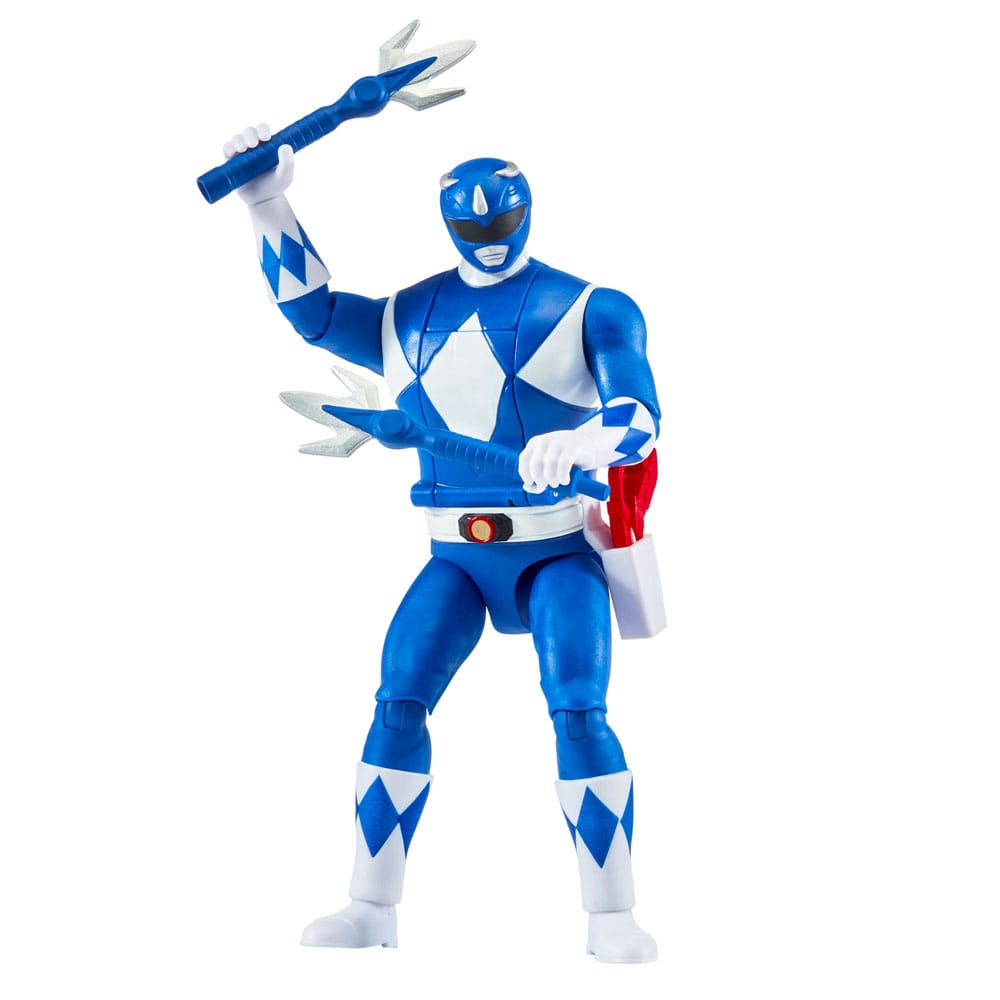 Mighty Morphin Power Rangers Action Figure Auto-Morphin Blue Ranger 12cm - Action Figures - Playmates - Hobby Figures UK