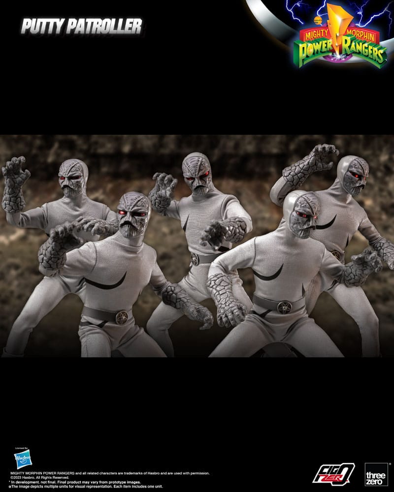 Mighty Morphin Power Rangers FigZero Action Figure 1/6 Putty Patroller 30cm - Action Figures - ThreeZero - Hobby Figures UK
