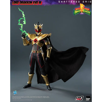Mighty Morphin Power Rangers Shattered Grid  FigZero Action Figure 1/6 Lord Drakkon Evo III 30cm - Action Figures - ThreeZero - Hobby Figures UK