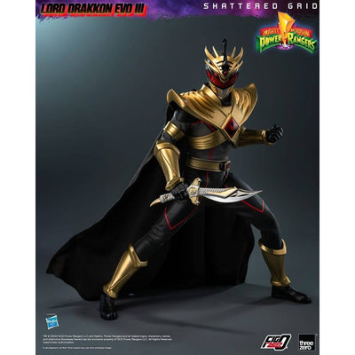 Mighty Morphin Power Rangers Shattered Grid  FigZero Action Figure 1/6 Lord Drakkon Evo III 30cm - Action Figures - ThreeZero - Hobby Figures UK