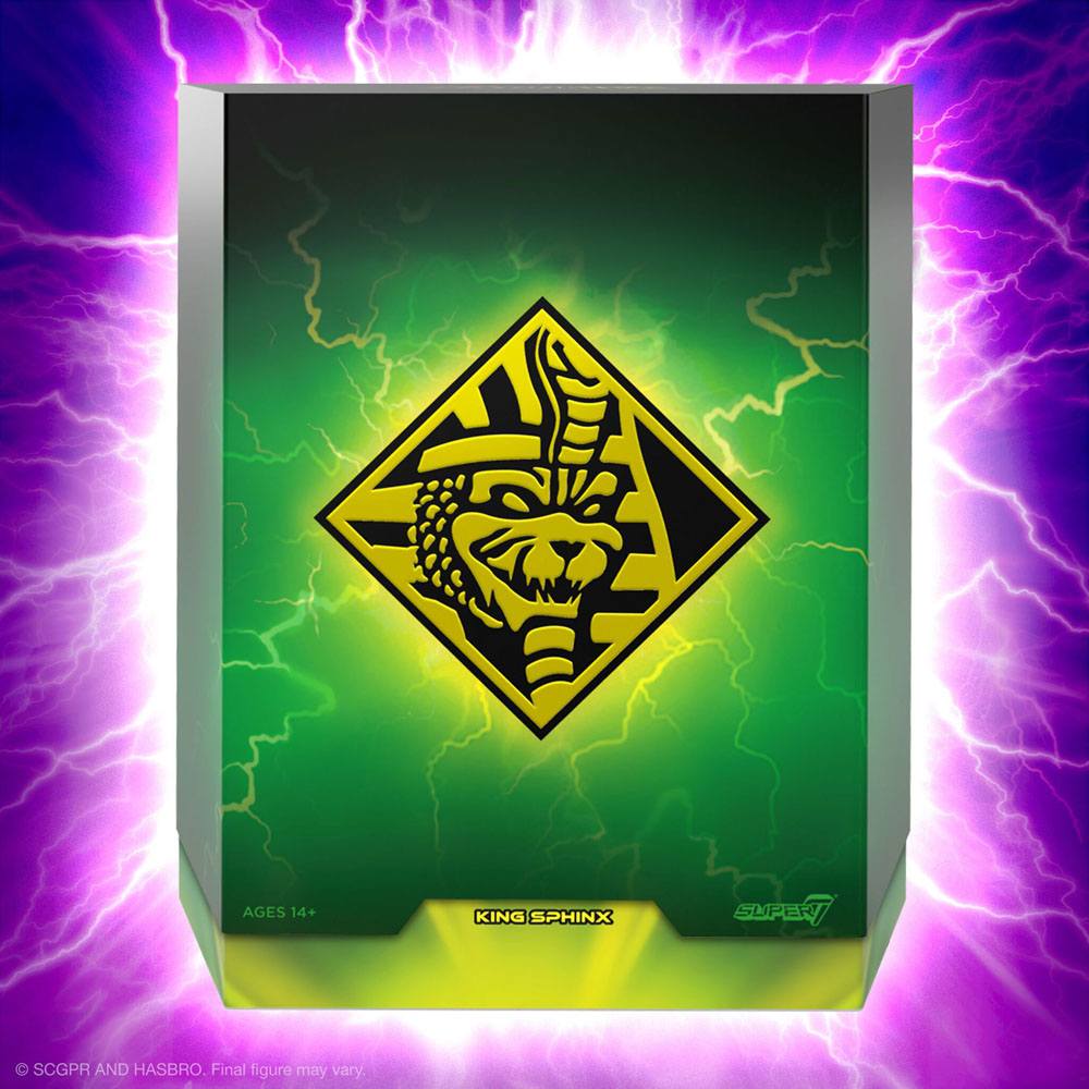 Mighty Morphin Power Rangers Ultimates Action Figure King Sphinx 20cm ...