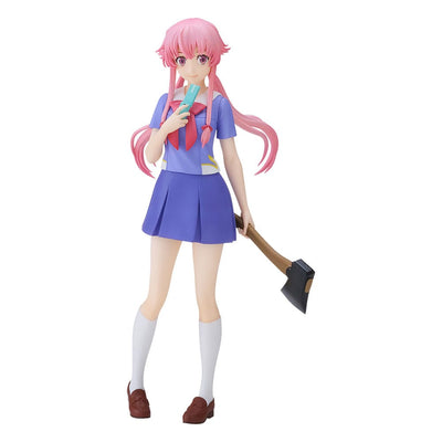 Mirai Nikki Pop Up Parade PVC Statue Yuno Gasai 17cm - Scale Statue - Good Smile Company - Hobby Figures UK