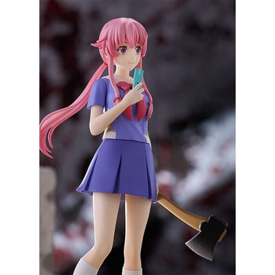 Mirai Nikki Pop Up Parade PVC Statue Yuno Gasai 17cm - Scale Statue - Good Smile Company - Hobby Figures UK