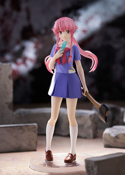 Mirai Nikki Pop Up Parade PVC Statue Yuno Gasai 17cm - Scale Statue - Good Smile Company - Hobby Figures UK