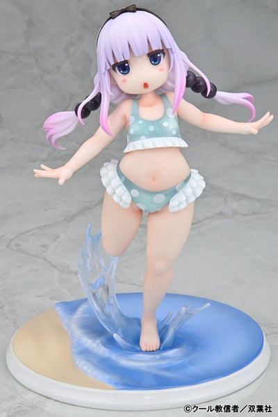 Miss Kobayashi's Dragon Maid PVC Statue 1/6 Kanna Kamui Swimsuit On the Beach Ver. 20cm - Scale Statue - Kaitendoh - Hobby Figures UK