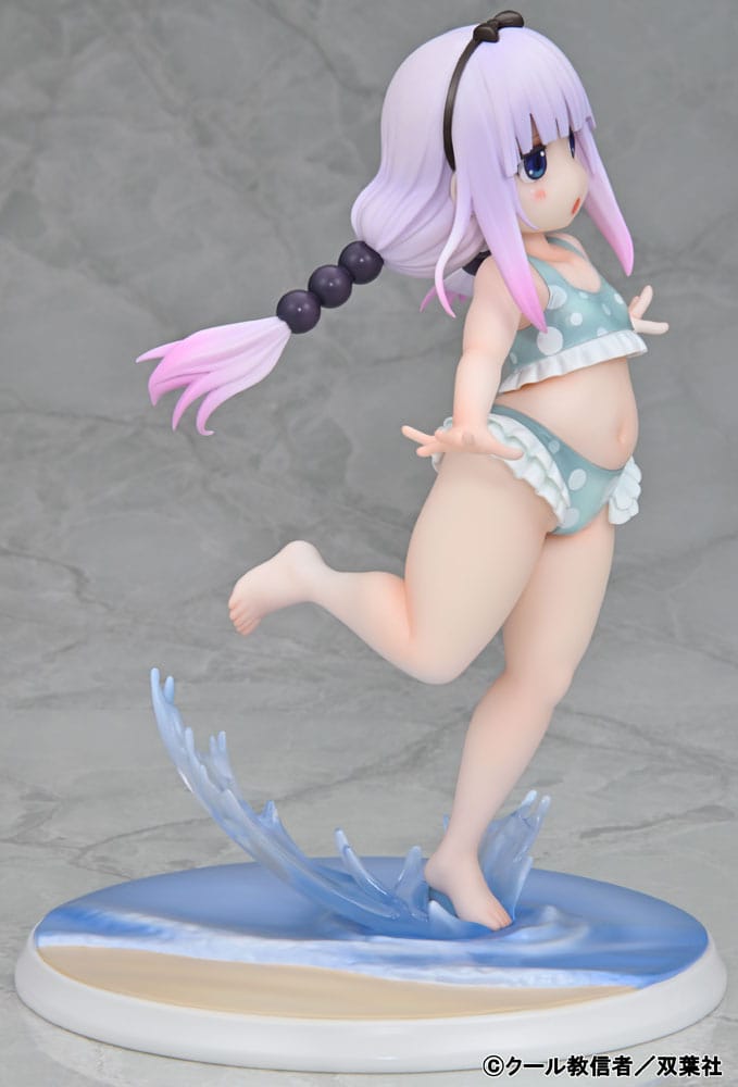 Miss Kobayashi's Dragon Maid PVC Statue 1/6 Kanna Kamui Swimsuit On the Beach Ver. 20cm - Scale Statue - Kaitendoh - Hobby Figures UK