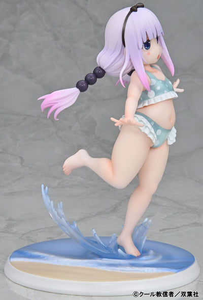 Miss Kobayashi's Dragon Maid PVC Statue 1/6 Kanna Kamui Swimsuit On the Beach Ver. 20cm - Scale Statue - Kaitendoh - Hobby Figures UK