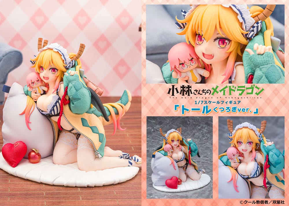 Miss Kobayashi´s Dragon Maid PVC Statue 1/7 Tohru Dragon hoodie Ver. 15cm - Scale Statue - Proof - Hobby Figures UK