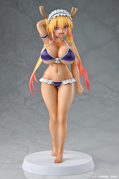 Miss Kobayashi's Dragon Maid PVC Statue 1/7 Tohru Bikini Style Suntan Ver. 26cm - Scale Statue - Q-Six - Hobby Figures UK