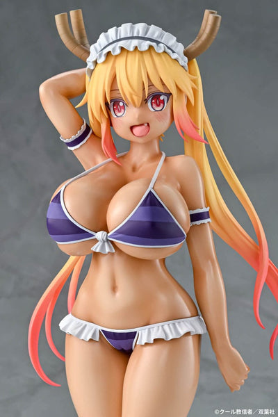 Miss Kobayashi's Dragon Maid PVC Statue 1/7 Tohru Bikini Style Suntan Ver. 26cm - Scale Statue - Q-Six - Hobby Figures UK