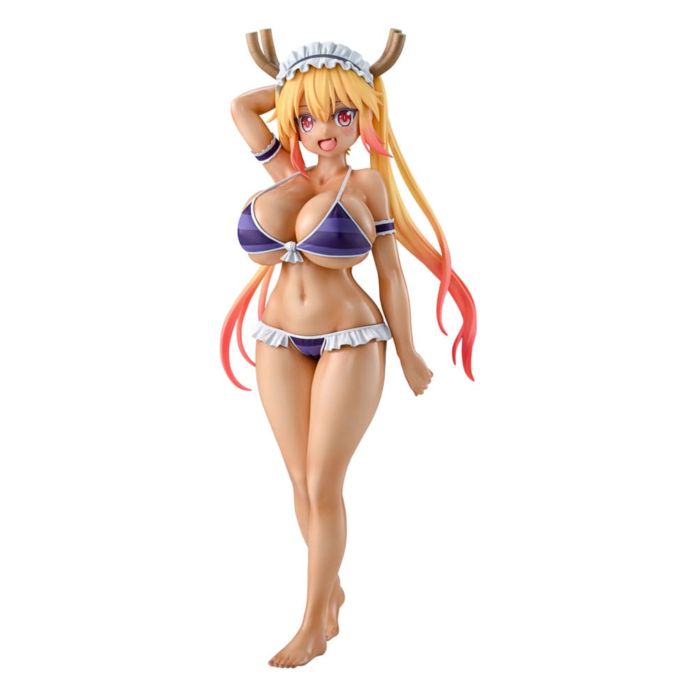 Miss Kobayashi's Dragon Maid PVC Statue 1/7 Tohru Bikini Style Suntan Ver. 26cm - Scale Statue - Q-Six - Hobby Figures UK