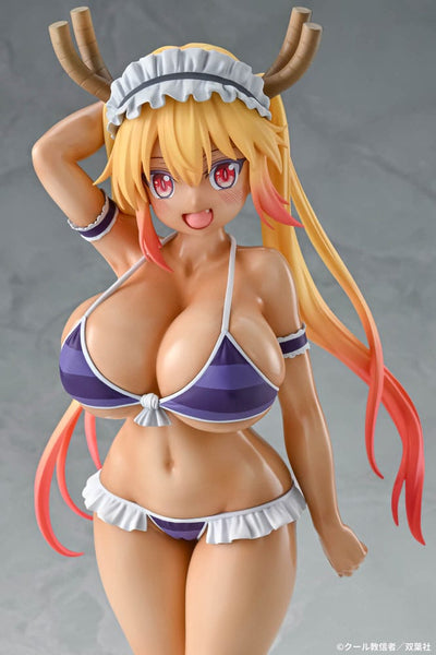 Miss Kobayashi's Dragon Maid PVC Statue 1/7 Tohru Bikini Style Suntan Ver. 26cm - Scale Statue - Q-Six - Hobby Figures UK