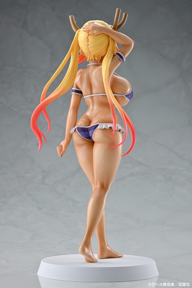Miss Kobayashi's Dragon Maid PVC Statue 1/7 Tohru Bikini Style Suntan Ver. 26cm - Scale Statue - Q-Six - Hobby Figures UK