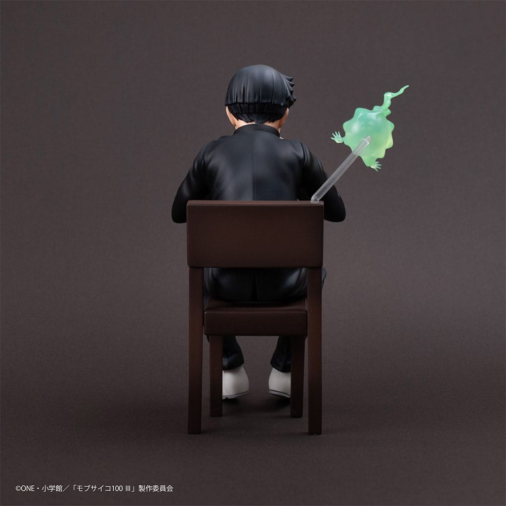 Mob Psycho 100 III x Bunbougu Cafe 2022 PVC Statue Shigeo Kageyama & Ekubo 13cm - Scale Statue - Union Creative - Hobby Figures UK