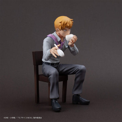 Mob Psycho 100 III x Bunbougu Cafe 2022 PVC Statue Arataka Reigen 14cm - Scale Statue - Union Creative - Hobby Figures UK