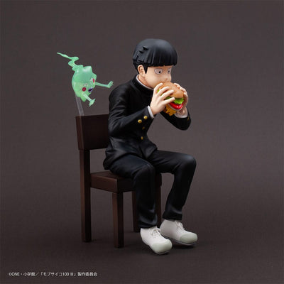 Mob Psycho 100 III x Bunbougu Cafe 2022 PVC Statue Shigeo Kageyama & Ekubo 13cm - Scale Statue - Union Creative - Hobby Figures UK