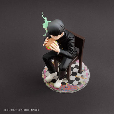 Mob Psycho 100 III x Bunbougu Cafe 2022 PVC Statue Shigeo Kageyama & Ekubo 13cm - Scale Statue - Union Creative - Hobby Figures UK