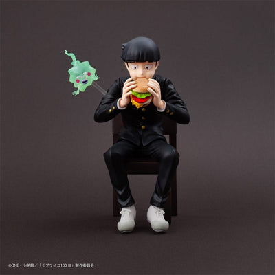 Mob Psycho 100 III x Bunbougu Cafe 2022 PVC Statue Shigeo Kageyama & Ekubo 13cm - Scale Statue - Union Creative - Hobby Figures UK