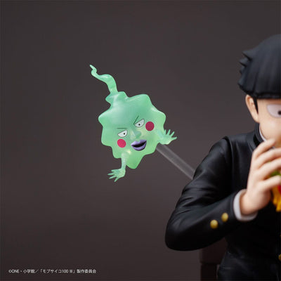 Mob Psycho 100 III x Bunbougu Cafe 2022 PVC Statue Shigeo Kageyama & Ekubo 13cm - Scale Statue - Union Creative - Hobby Figures UK