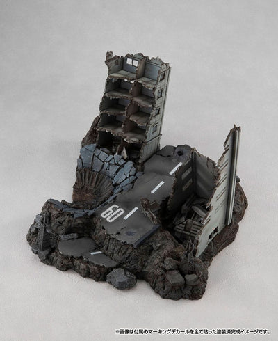 Mobile Suit Gundam Realistic Model Series Diorama G Structure GS02M The abandoned buildings in New Yark City Material Color Edition - Scale Statue - Megahouse - Hobby Figures UK