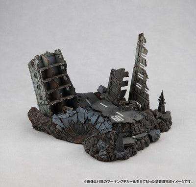 Mobile Suit Gundam Realistic Model Series Diorama G Structure GS02M The abandoned buildings in New Yark City Material Color Edition - Scale Statue - Megahouse - Hobby Figures UK