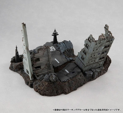 Mobile Suit Gundam Realistic Model Series Diorama G Structure GS02M The abandoned buildings in New Yark City Material Color Edition - Scale Statue - Megahouse - Hobby Figures UK