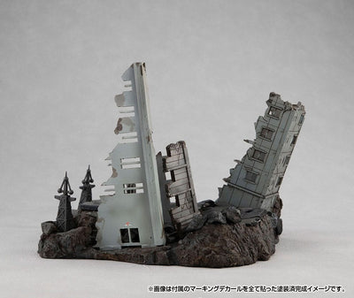 Mobile Suit Gundam Realistic Model Series Diorama G Structure GS02M The abandoned buildings in New Yark City Material Color Edition - Scale Statue - Megahouse - Hobby Figures UK