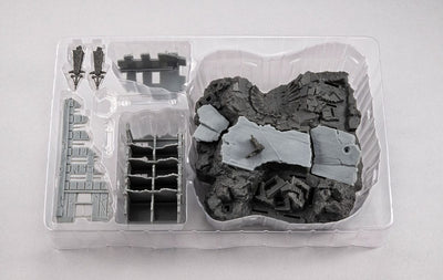 Mobile Suit Gundam Realistic Model Series Diorama G Structure GS02M The abandoned buildings in New Yark City Material Color Edition - Scale Statue - Megahouse - Hobby Figures UK