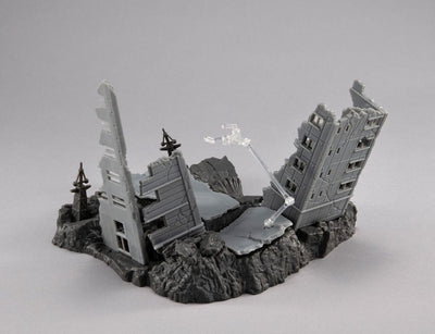 Mobile Suit Gundam Realistic Model Series Diorama G Structure GS02M The abandoned buildings in New Yark City Material Color Edition - Scale Statue - Megahouse - Hobby Figures UK