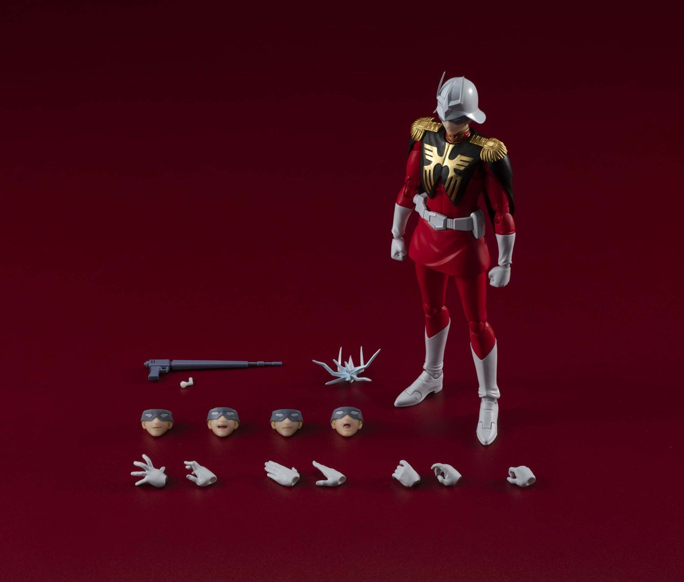 Mobile Suit Gundam S.H. Figuarts Action Figure Char Aznable 15cm - Action Figures - Bandai Tamashii Nations - Hobby Figures UK