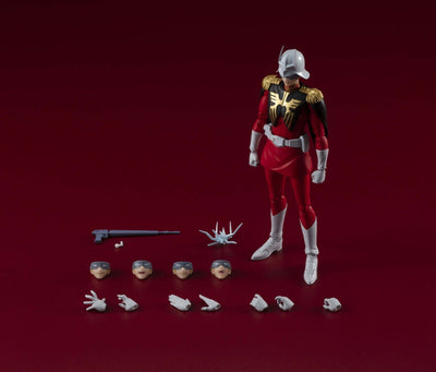 Mobile Suit Gundam S.H. Figuarts Action Figure Char Aznable 15cm - Action Figures - Bandai Tamashii Nations - Hobby Figures UK
