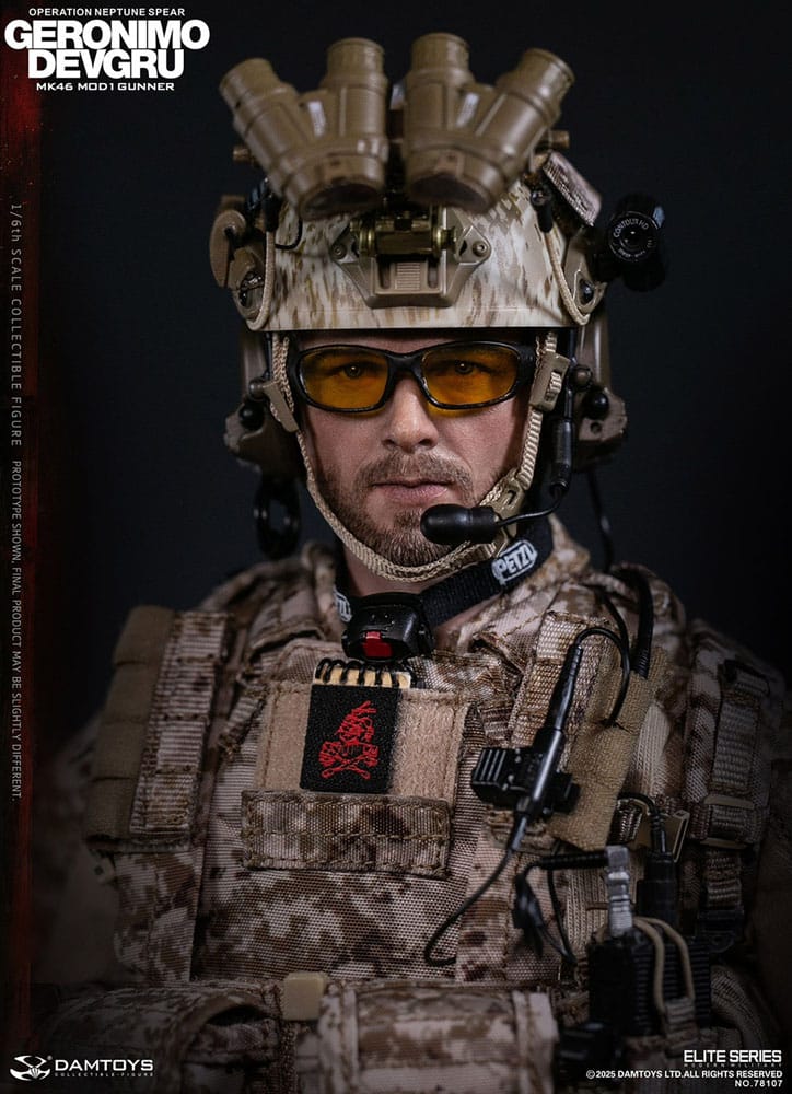 Modern Military Action Figure 1/6 Geronimo Devgru - MK46 MOD1