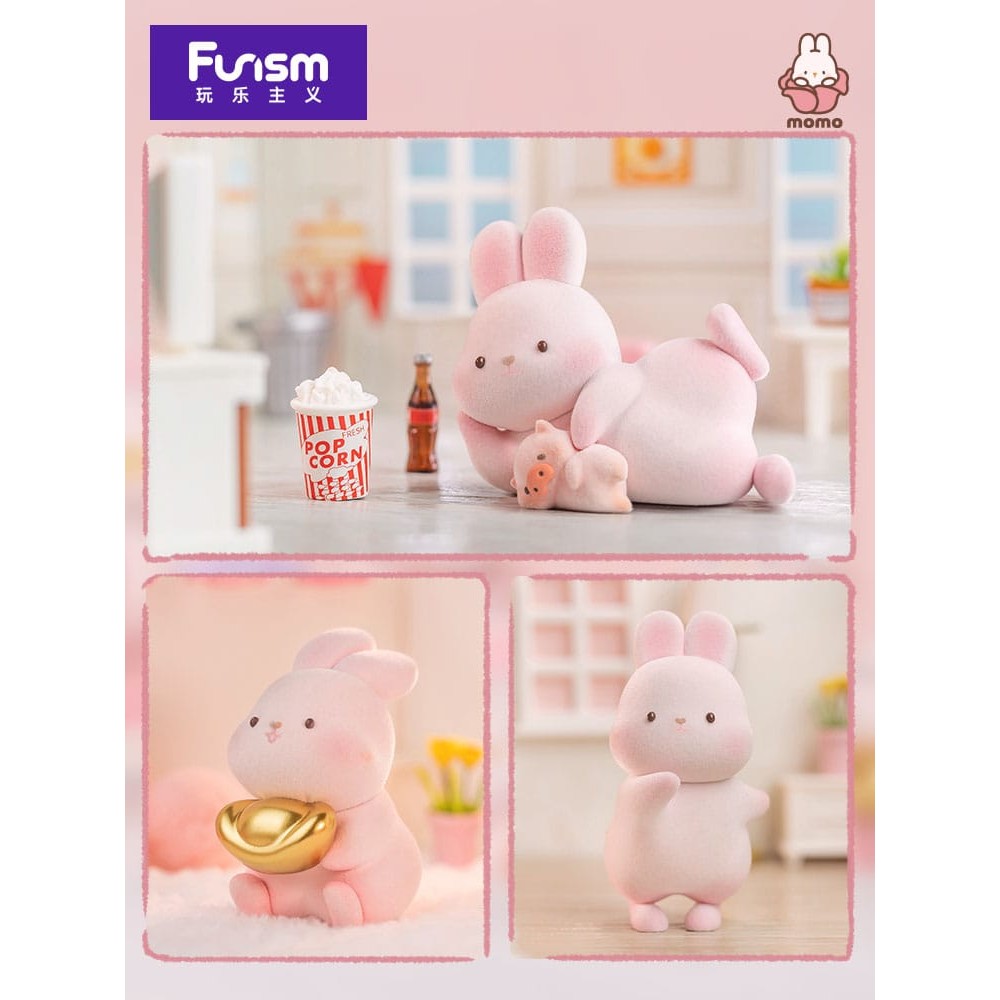 Momo Bunny Daily Series Mini Figures 9cm Display (9) - Mini Figures - Elska - Hobby Figures UK