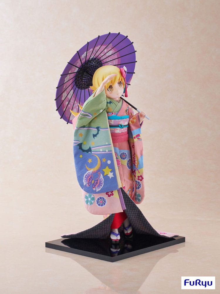 Monogatari PVC Statue 1/4 Shinobu Oshino Japanese Doll 42cm - Scale Statue - Furyu - Hobby Figures UK