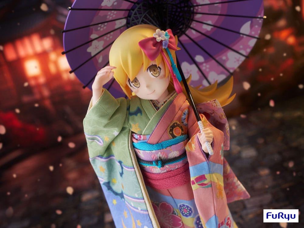 Monogatari PVC Statue 1/4 Shinobu Oshino Japanese Doll 42cm - Scale Statue - Furyu - Hobby Figures UK