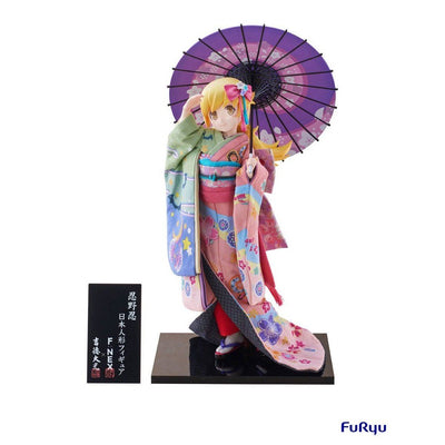 Monogatari PVC Statue 1/4 Shinobu Oshino Japanese Doll 42cm - Scale Statue - Furyu - Hobby Figures UK