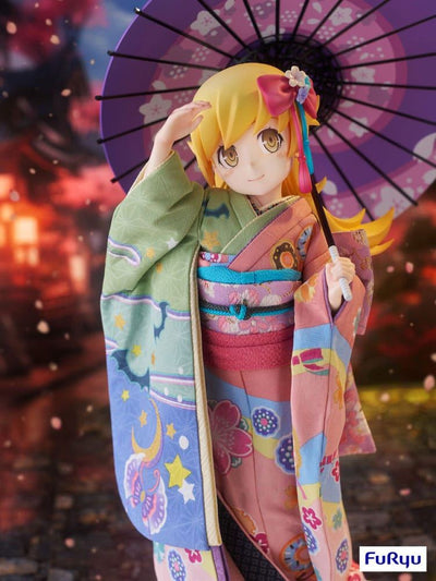 Monogatari PVC Statue 1/4 Shinobu Oshino Japanese Doll 42cm - Scale Statue - Furyu - Hobby Figures UK